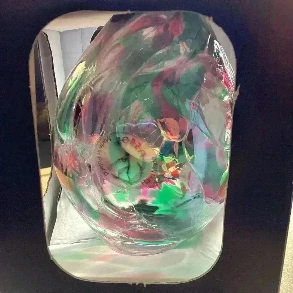 Glass ornament  Mouth Blown and Hand Decorated by Polish Artisans made in Poland